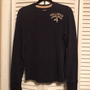 Men’s Small Hollister L/S Navy Thermal